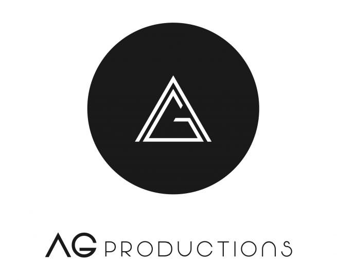 the logo for ag productions