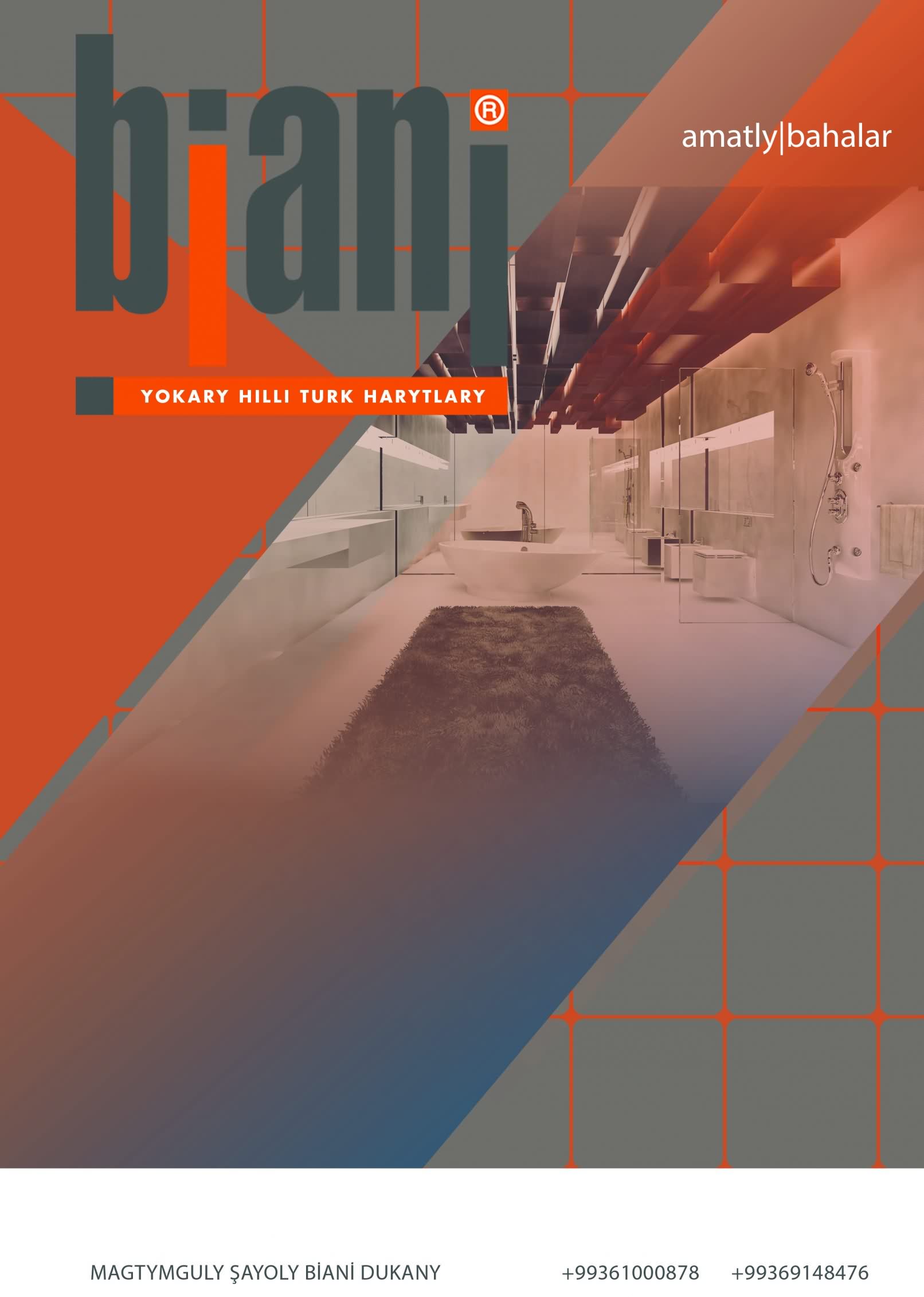 flyer for biani by didar sovbetov