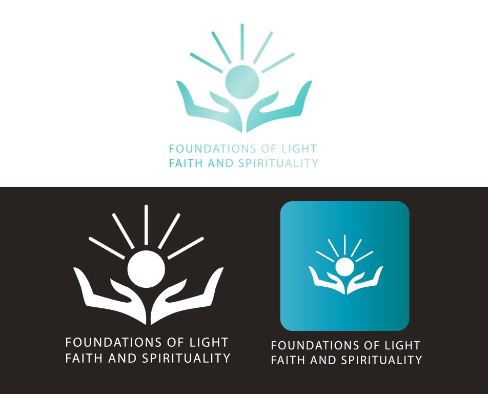 foundations of light logo by didar sovbetov