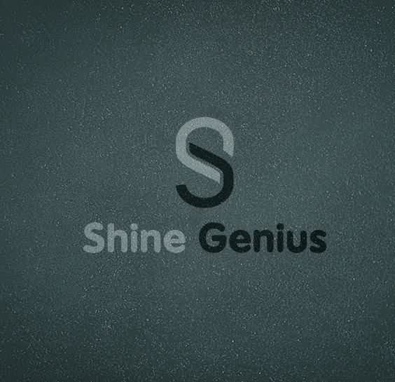 logo of shine genius by didar sovbetov