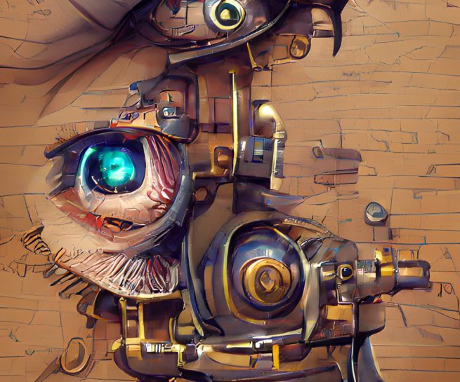 I - NFT from limited collection iForAnEye by svbtv