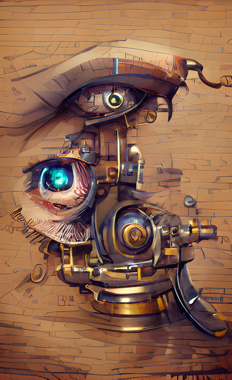 I - NFT from limited collection iForAnEye by svbtv